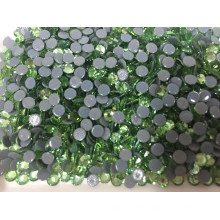 Green Ss10 Hot Fix Rhinestones AAA